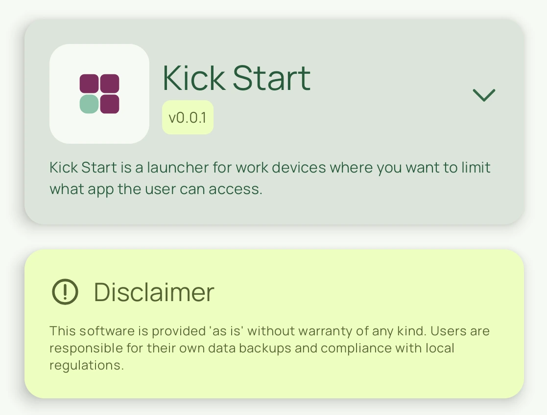 Theming change with a green color scheme